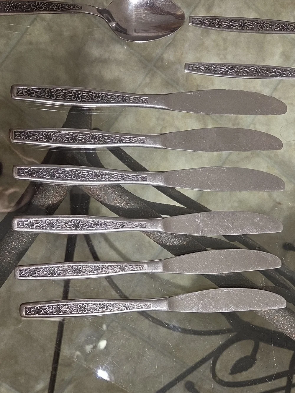 Vintage Rogers La Spana by Stanley Roberts 18 Piece Stainless Flatware Set